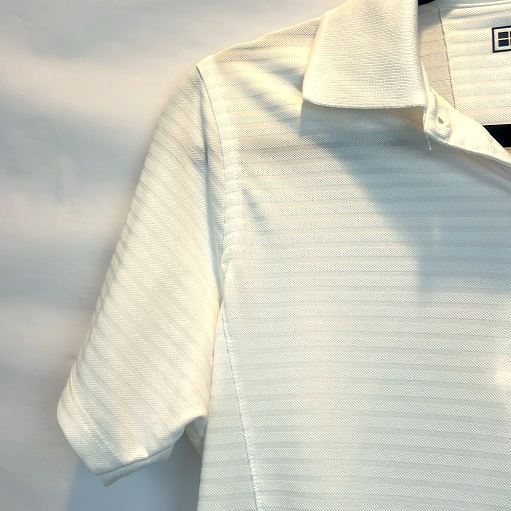 Bermuda Sands White Wicking Polo - Picture 4 of 6